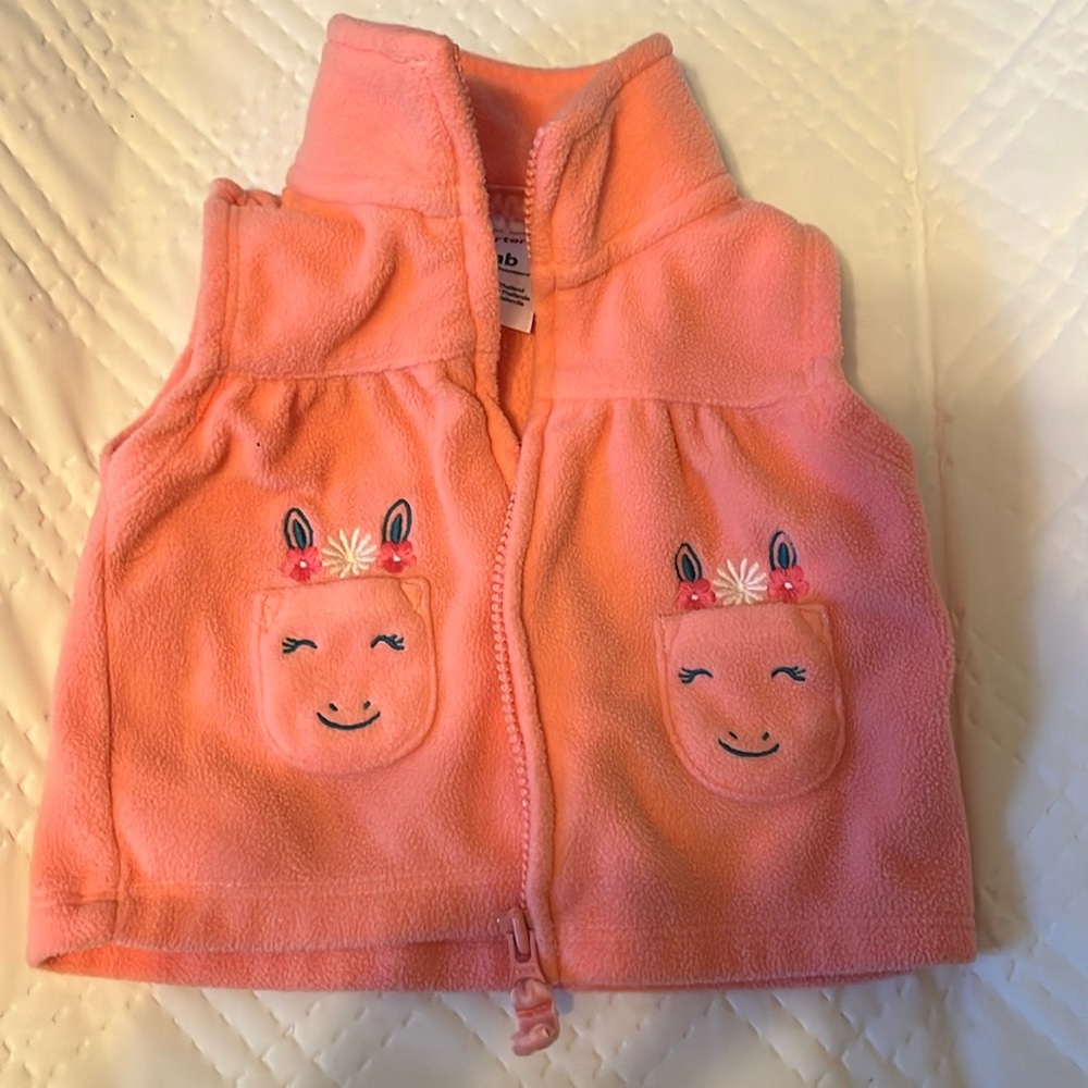 Baby animal vest
